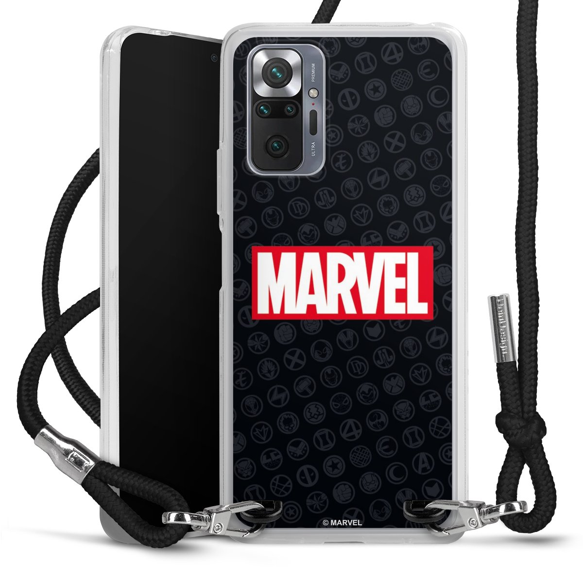 Marvel Logo Black Red 