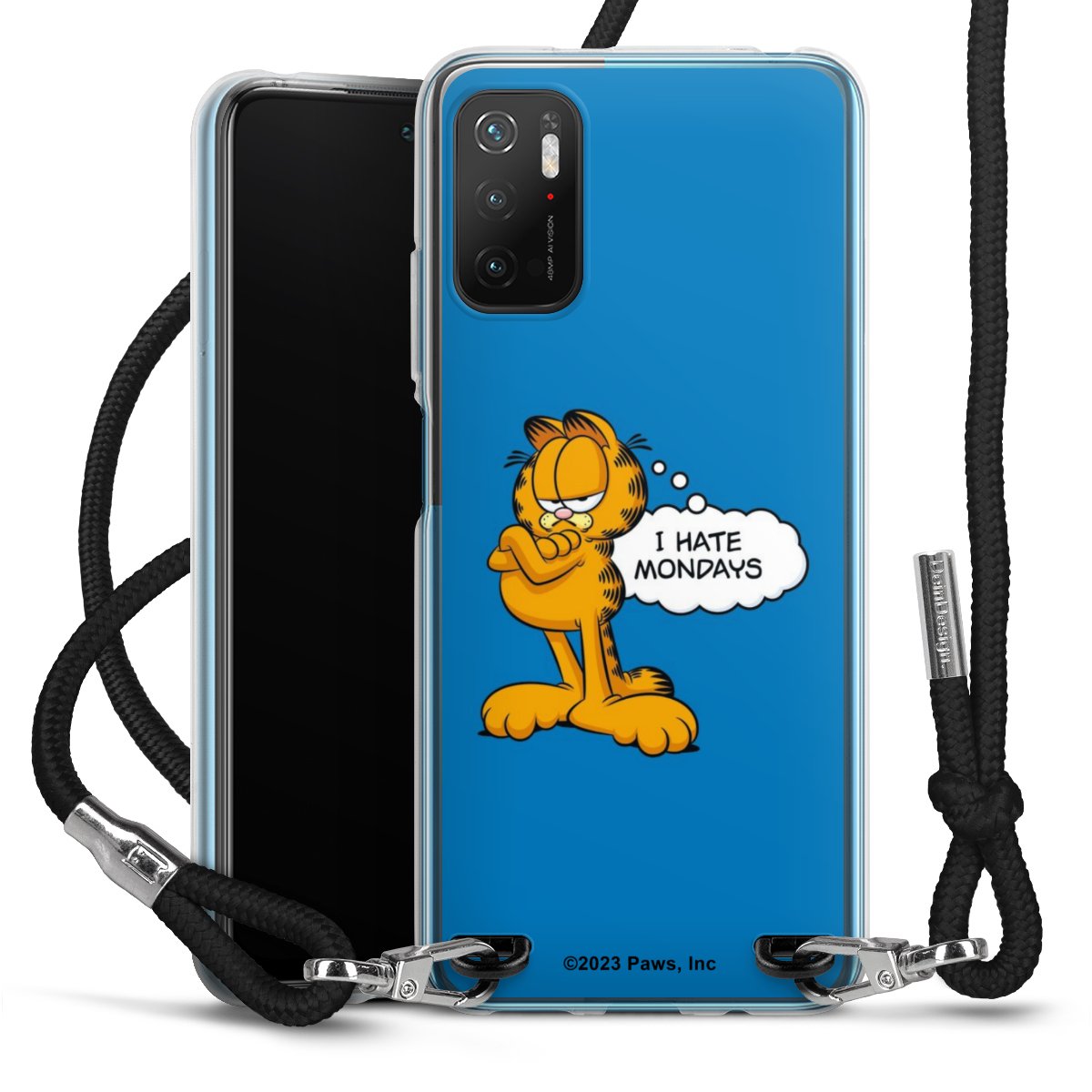 Garfield Je déteste les lundis Bleu