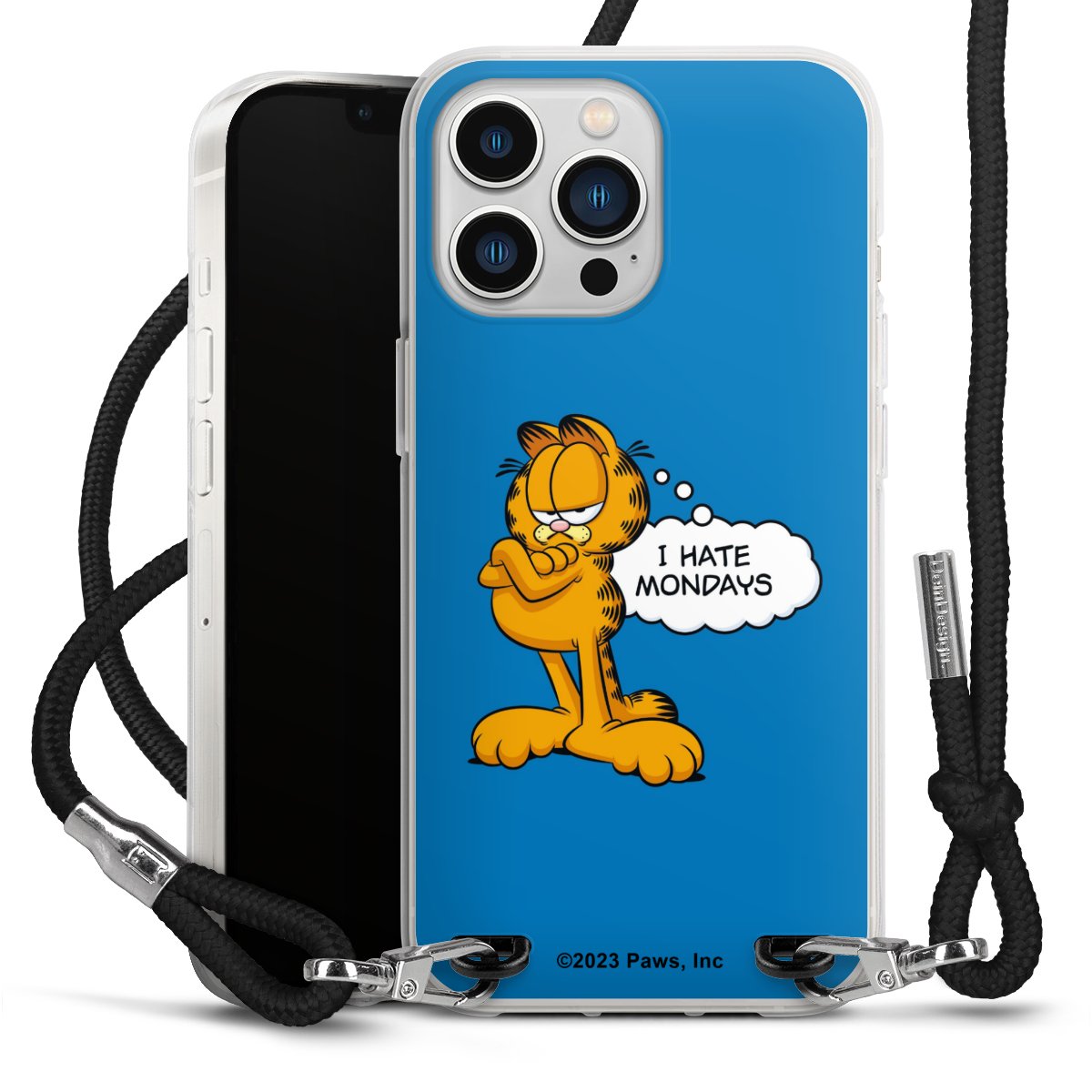 Garfield Je déteste les lundis Bleu