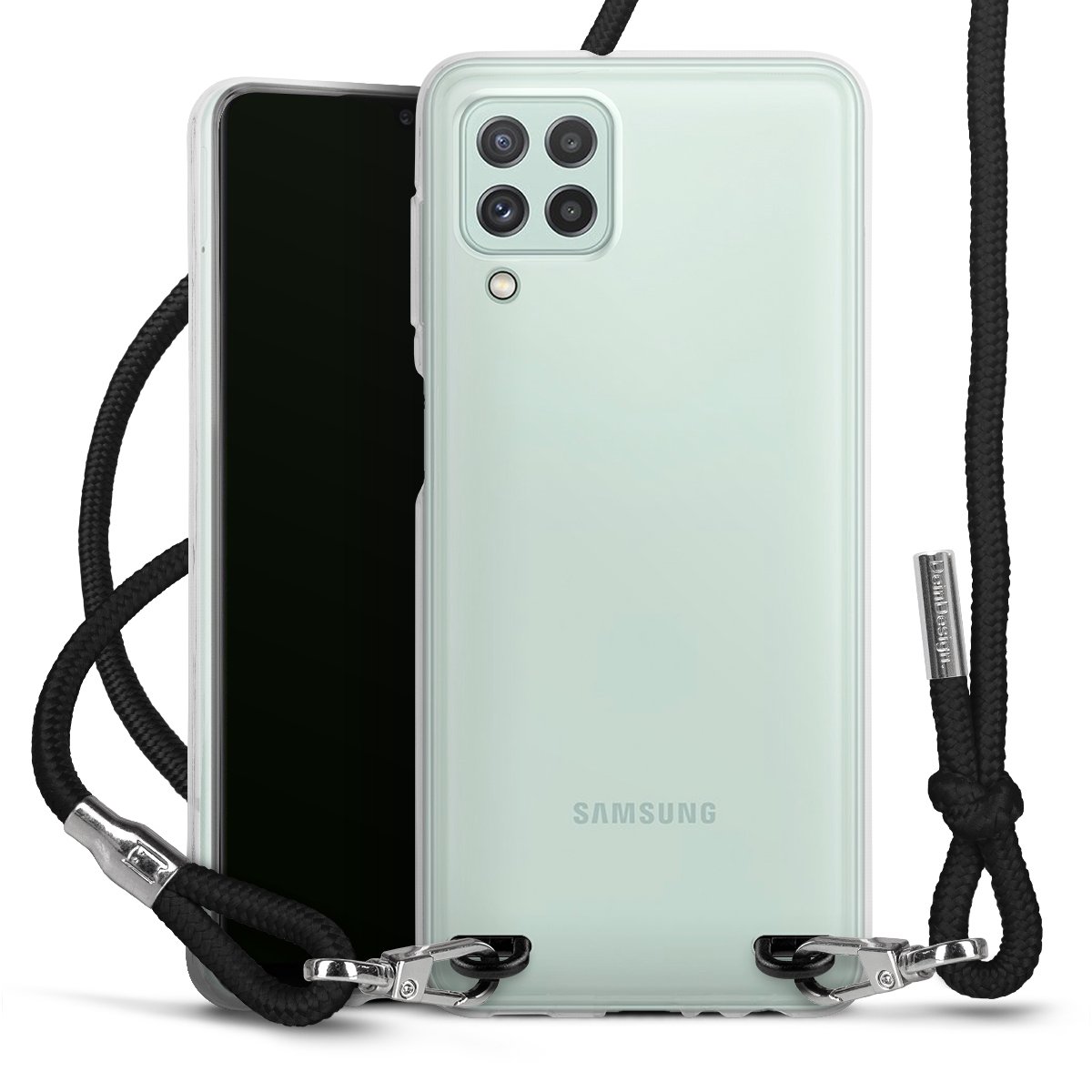 New Carry Case Transparent voor Samsung Galaxy A22 4G