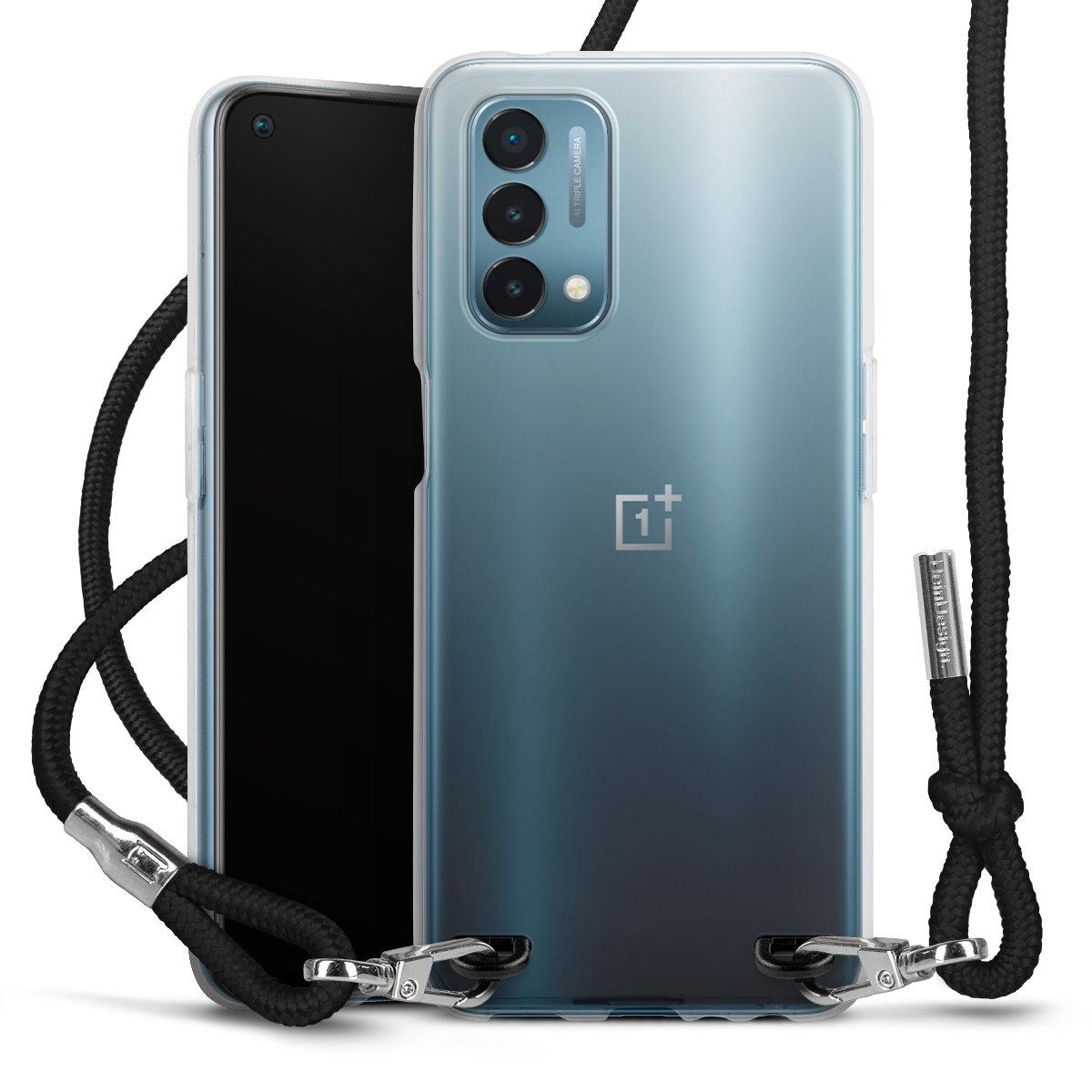 New Carry Case Transparent per OnePlus Nord N200 5G