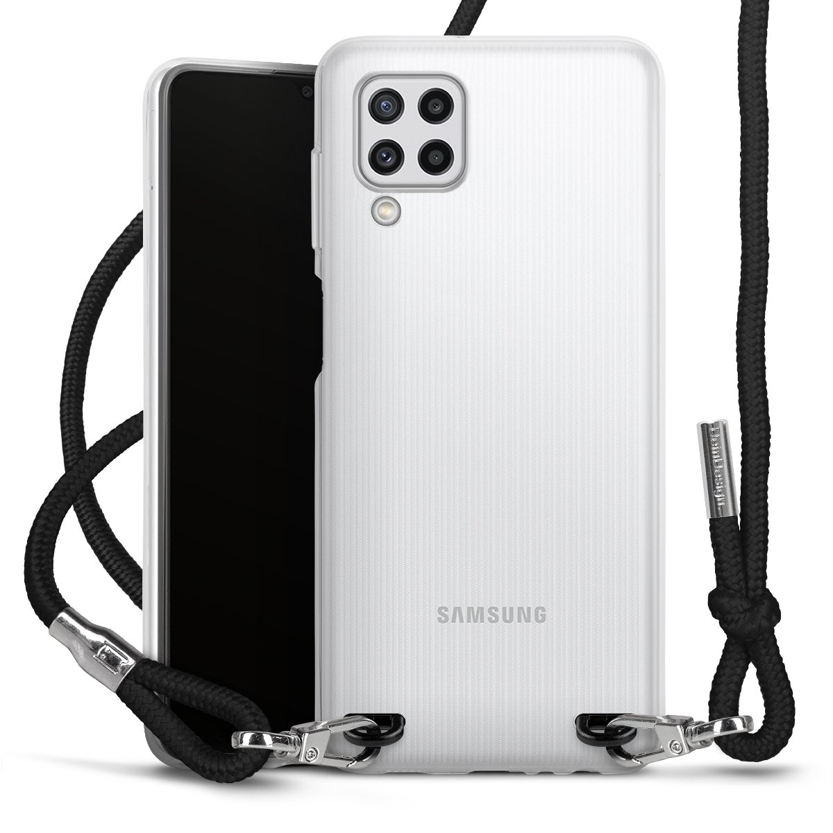 New Carry Case Transparent voor Samsung Galaxy M22