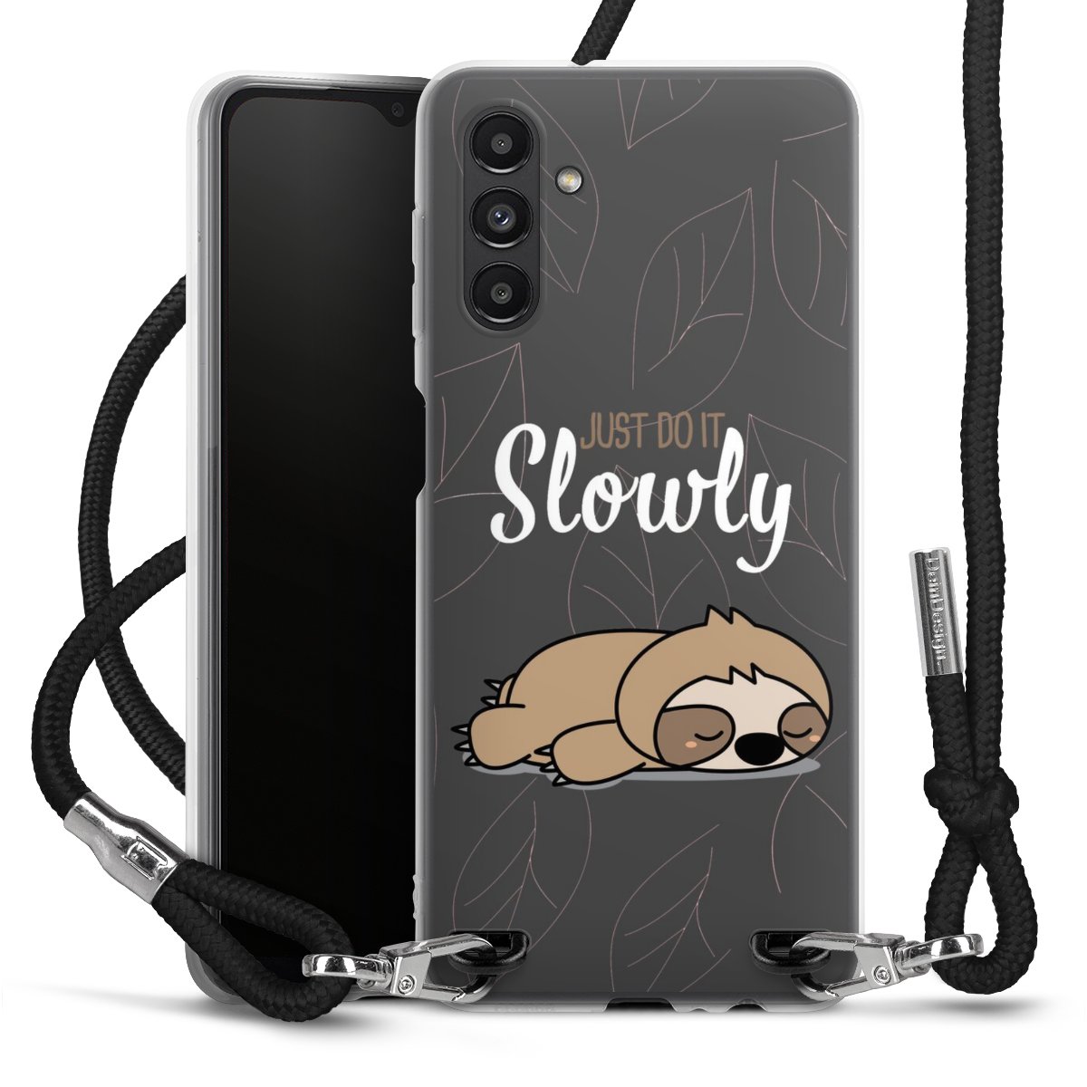 Just Do It Slowly Sloth Grey