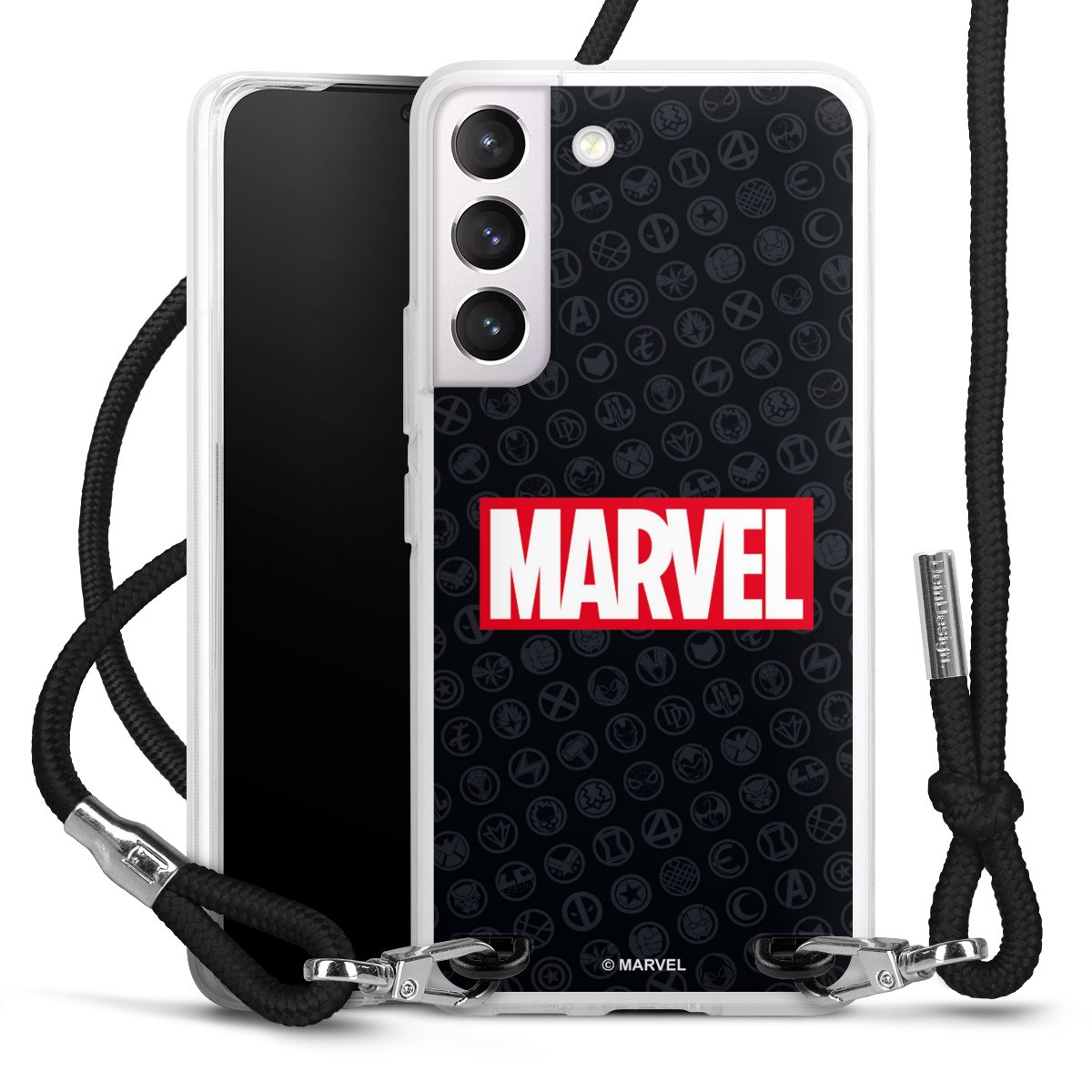 Marvel Logo Black Red 