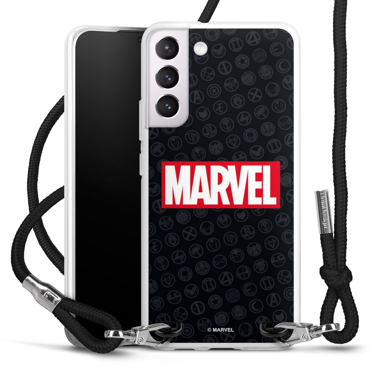 Marvel Logo Black Red 