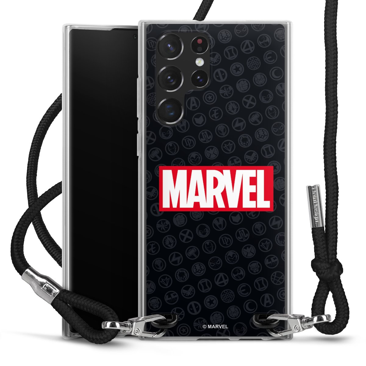 Marvel Logo Black Red 