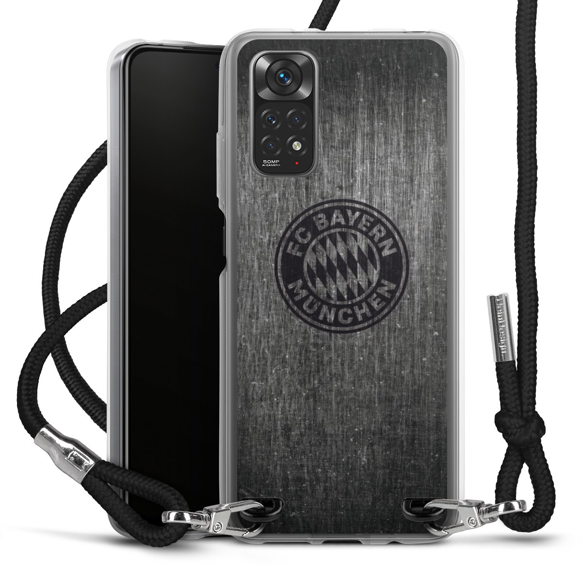 Metalllook FCB Logo einfarbig