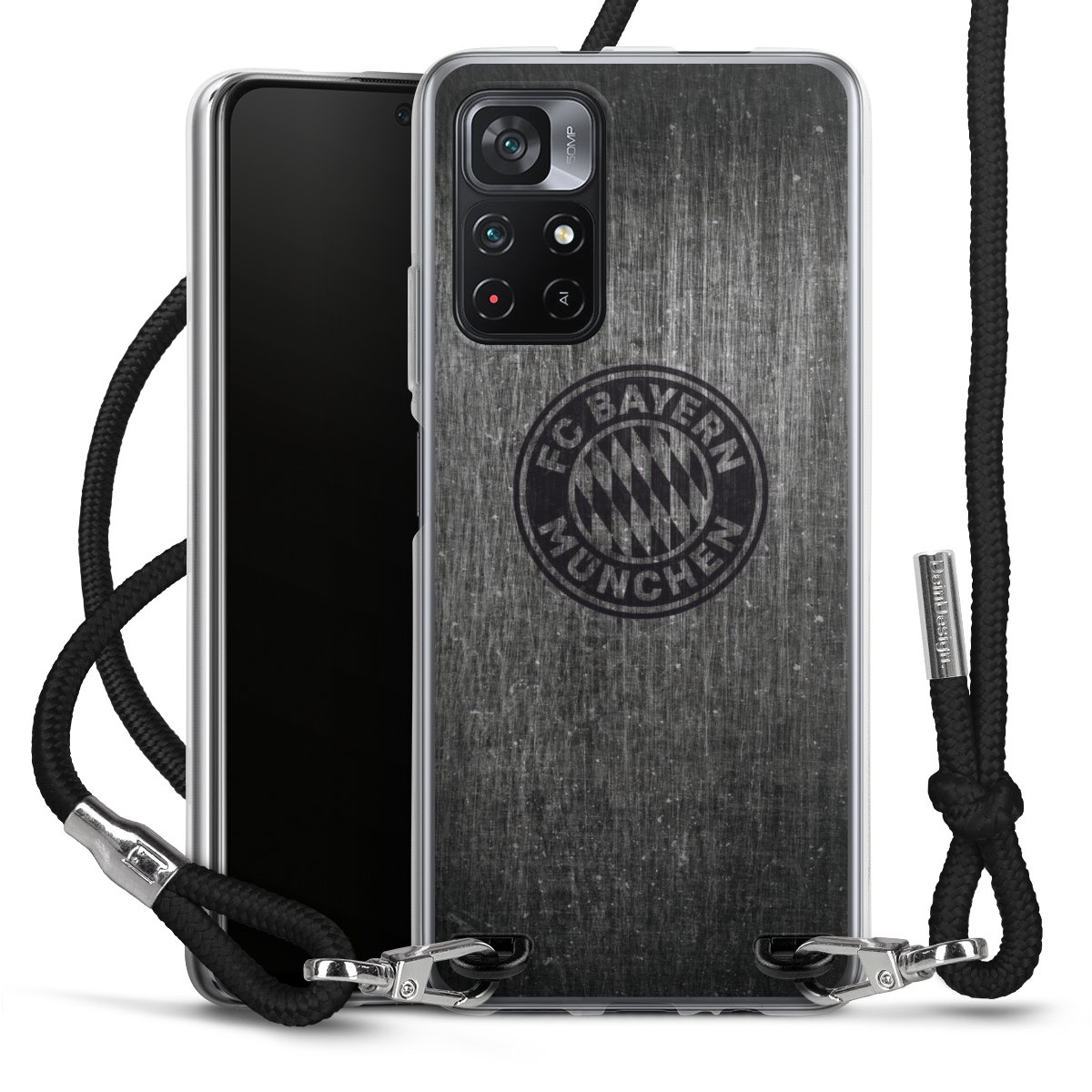 Metalllook FCB Logo einfarbig