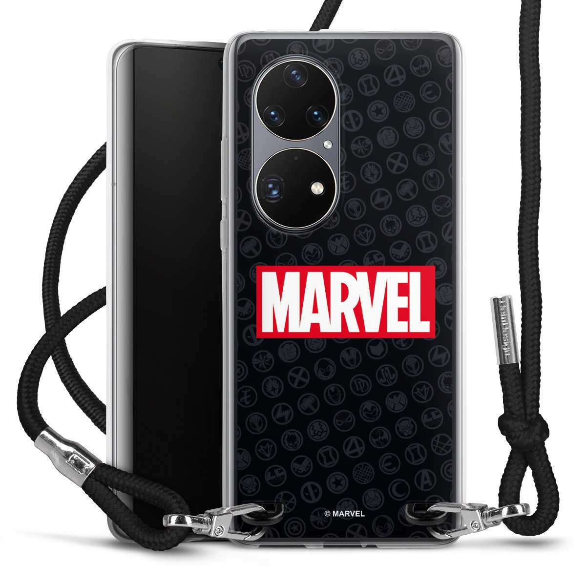 Marvel Logo Zwart Rood