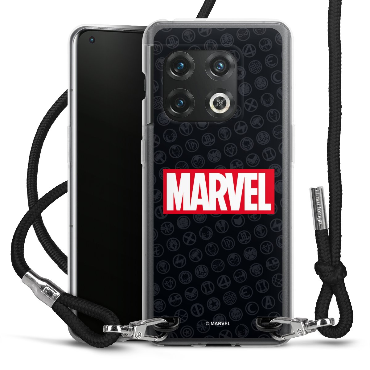 Marvel Logo Black Red 