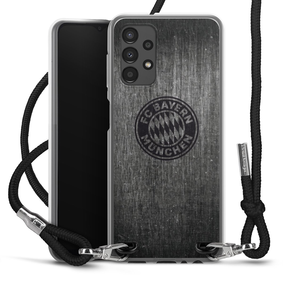 Metalllook FCB Logo einfarbig