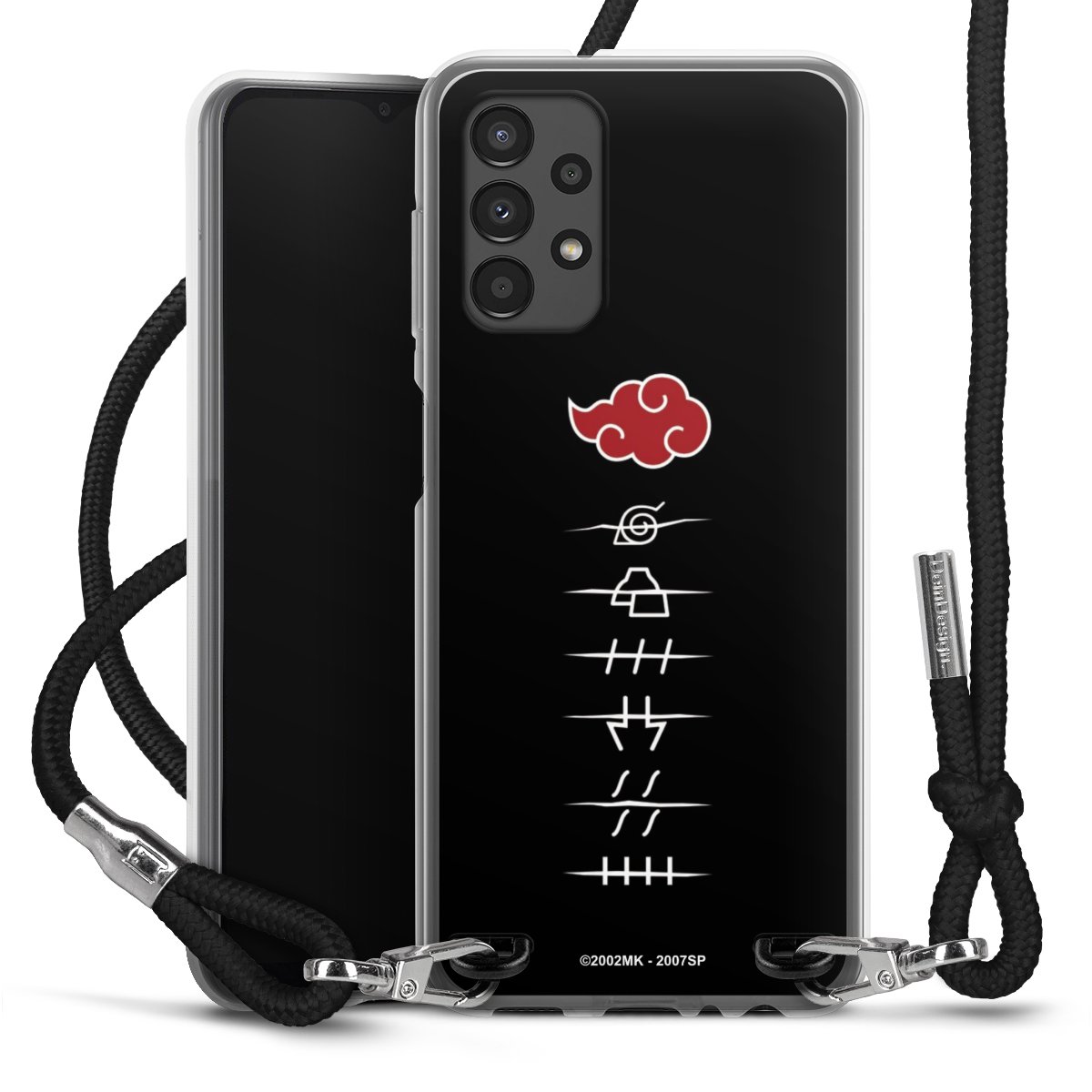 Symboles des membres de l'Akatsuki noirs