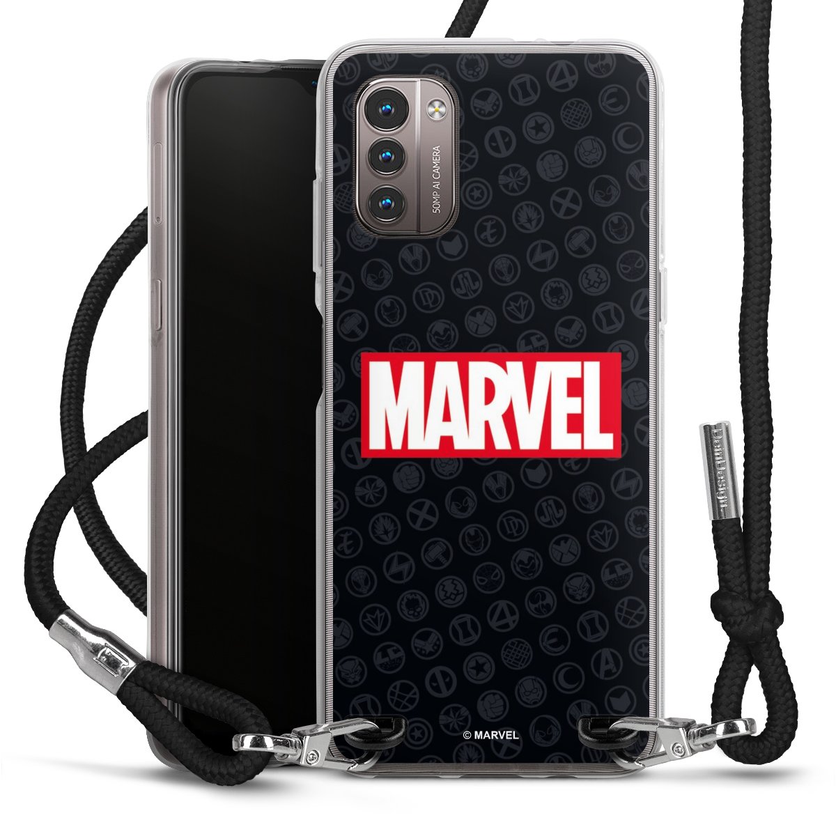 Marvel Logo Zwart Rood