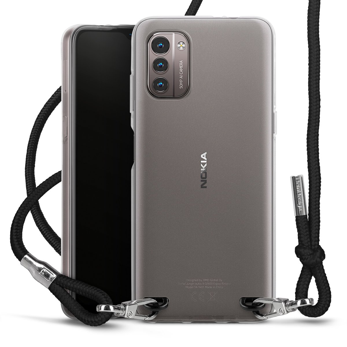 New Carry Case Transparent voor Nokia G11