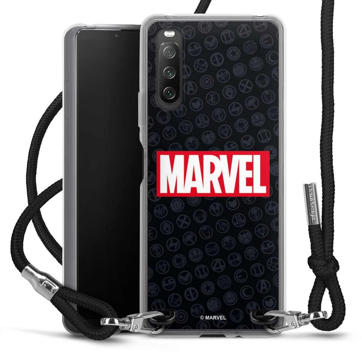 Marvel Logo Noir Rouge
