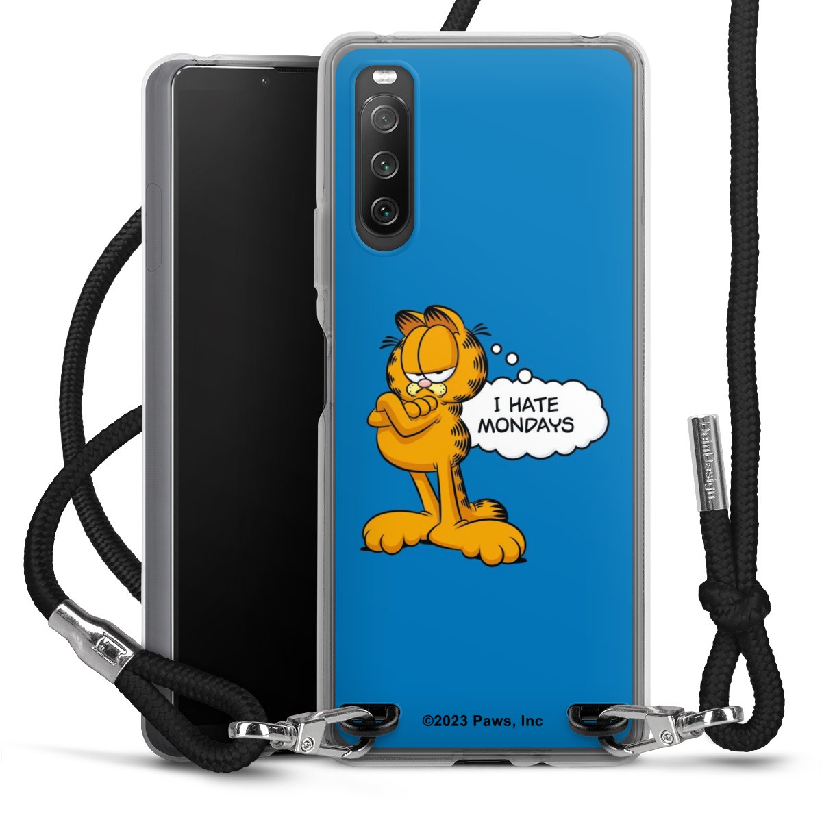 Garfield Je déteste les lundis Bleu