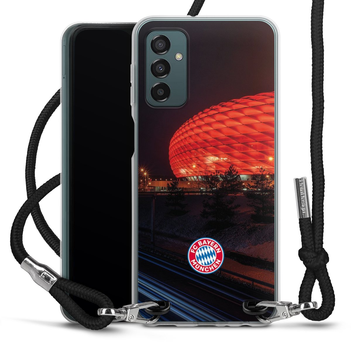 Allianz Arena bei Nacht FCB