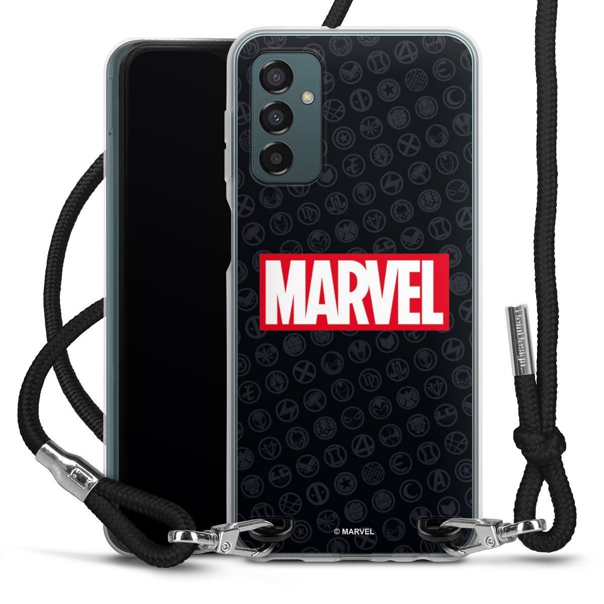 Marvel Logo Black Red 