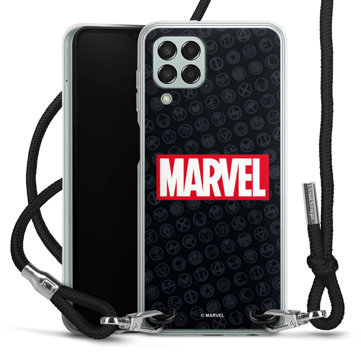 Marvel Logo Black Red 