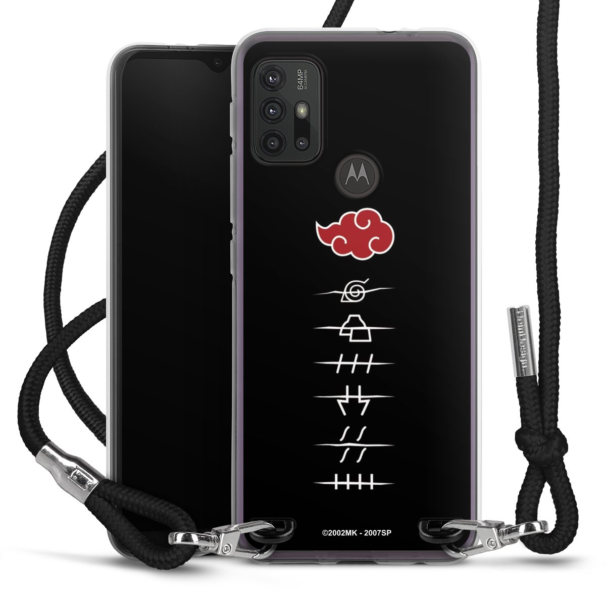 Symboles des membres de l'Akatsuki noirs