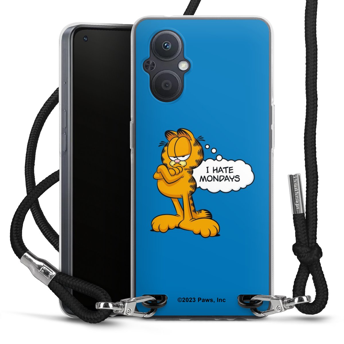 Garfield Je déteste les lundis Bleu