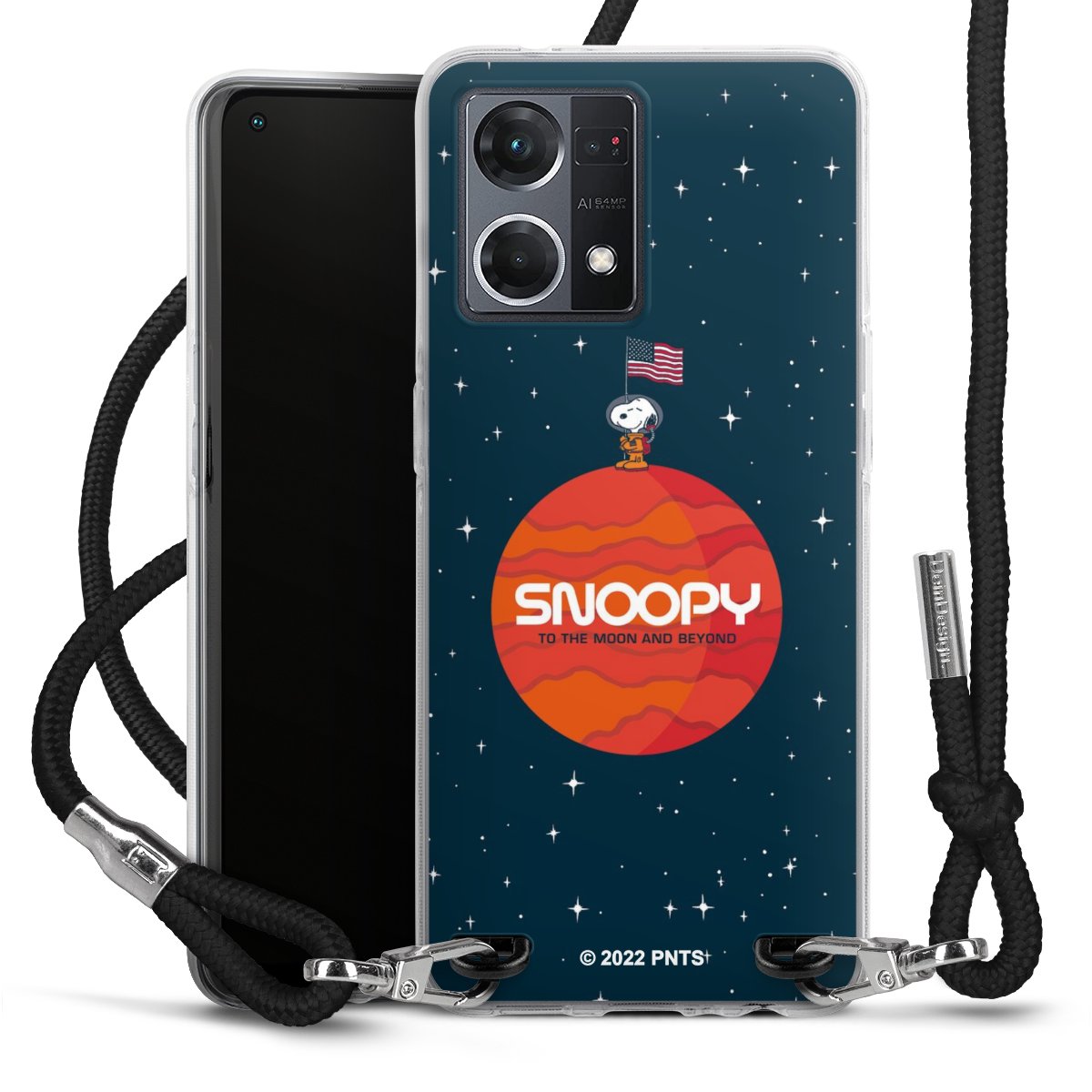 Snoopy viaggiatore spaziale Orange