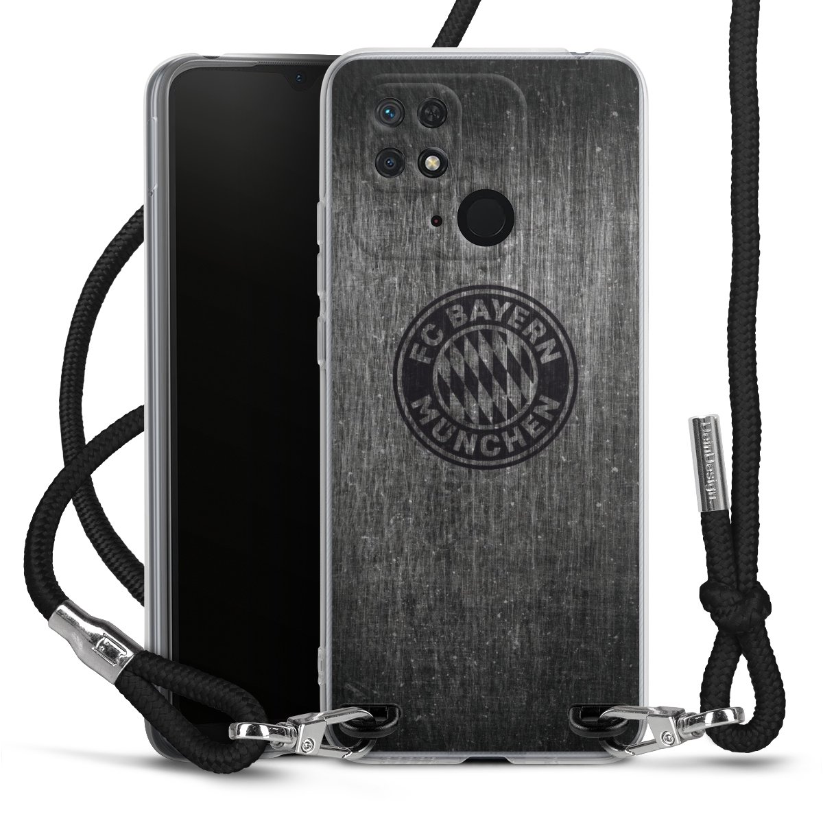 Metalllook FCB Logo einfarbig