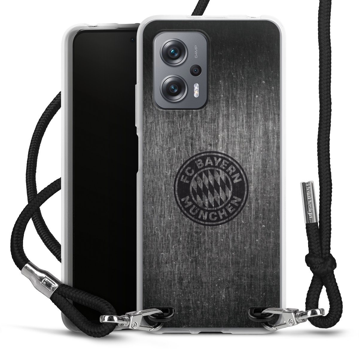 Metalllook FCB Logo einfarbig