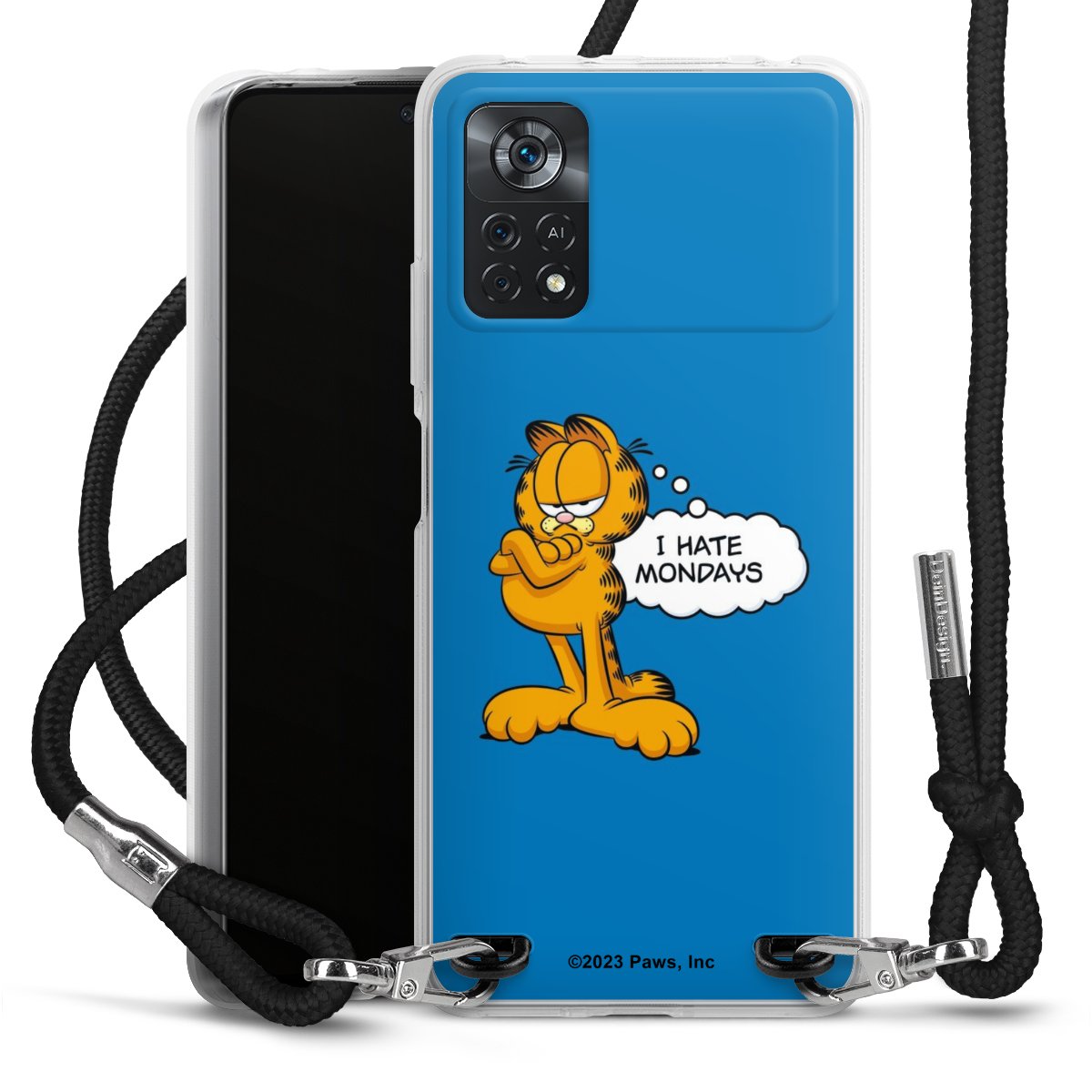 Garfield Je déteste les lundis Bleu