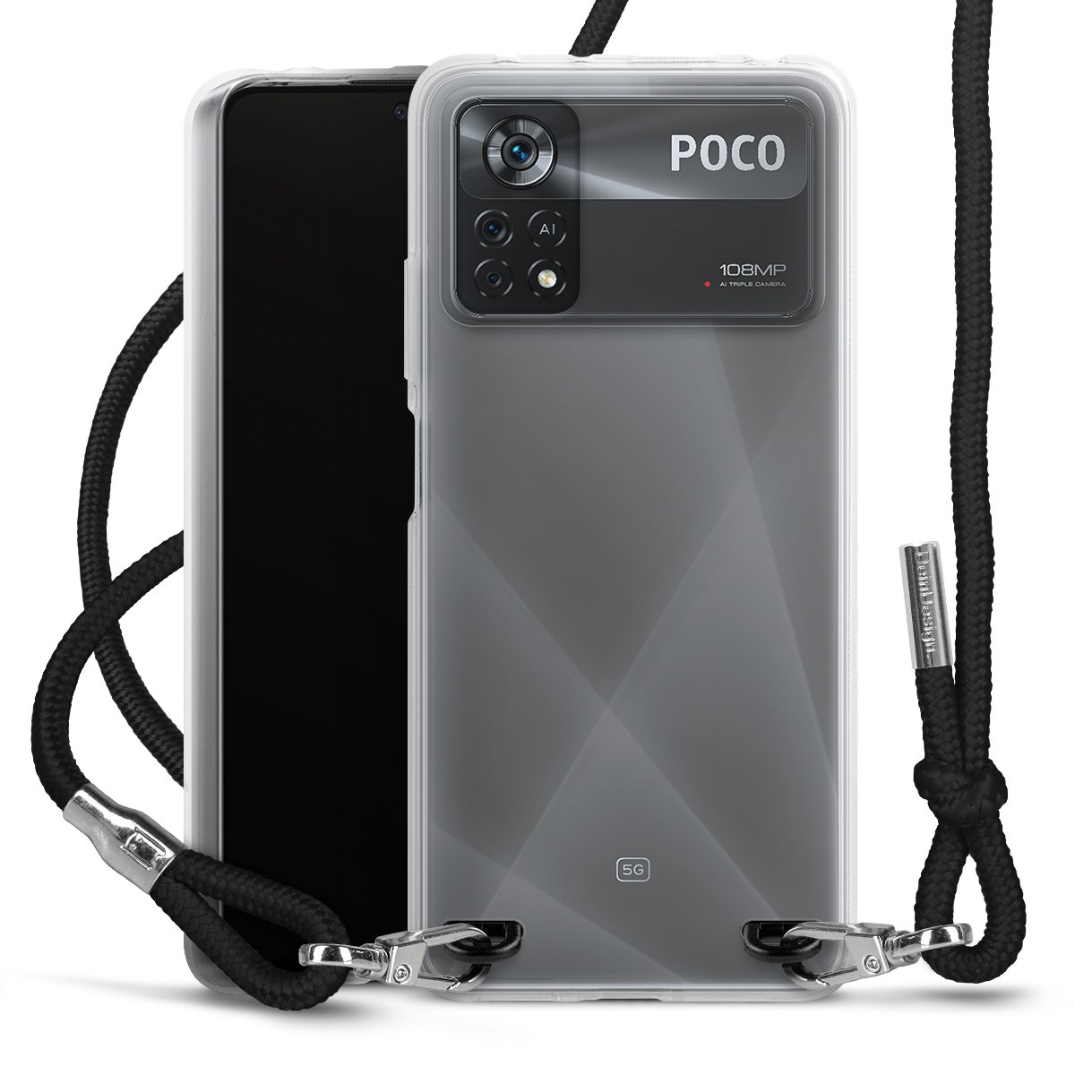 New Carry Case Transparent voor Xiaomi Poco X4 Pro 5G