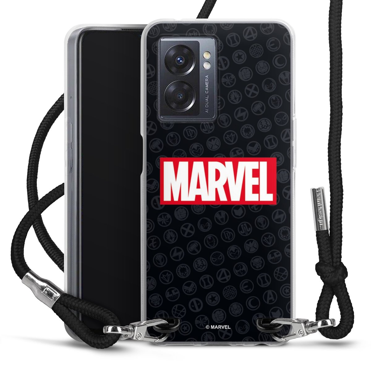 Marvel Logo Black Red 