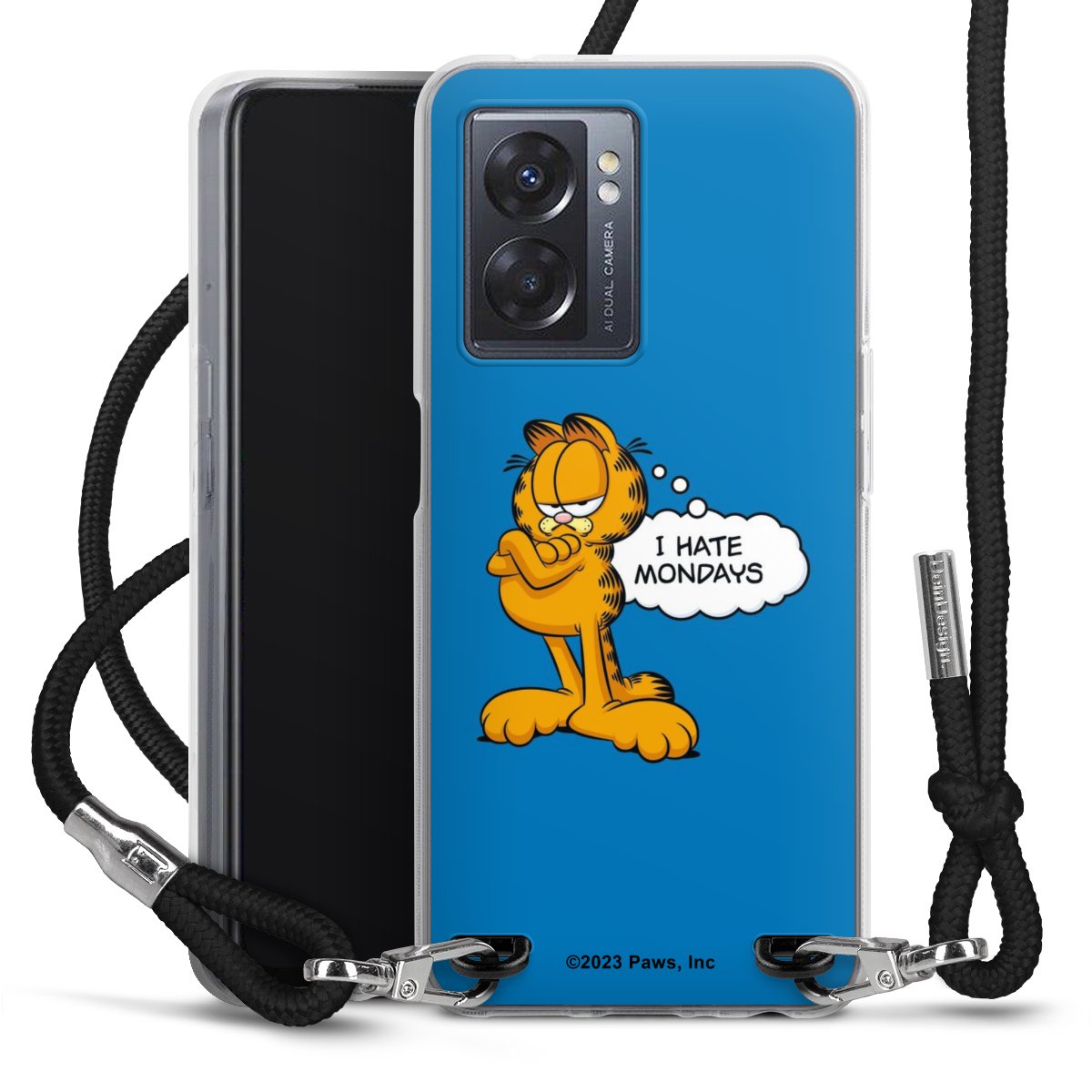 Garfield Je déteste les lundis Bleu