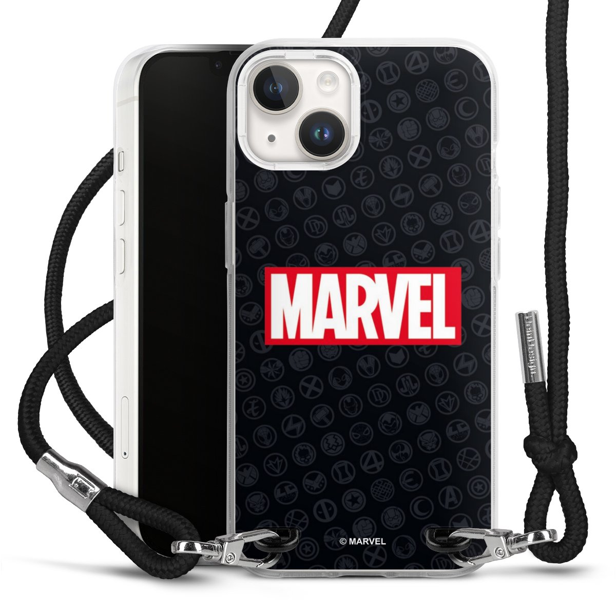 Marvel Logo Black Red 