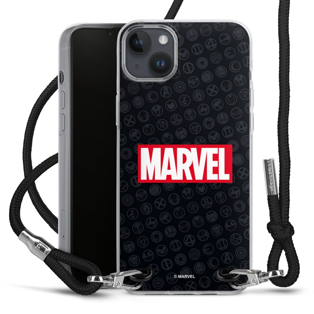 Marvel Logo Black Red 