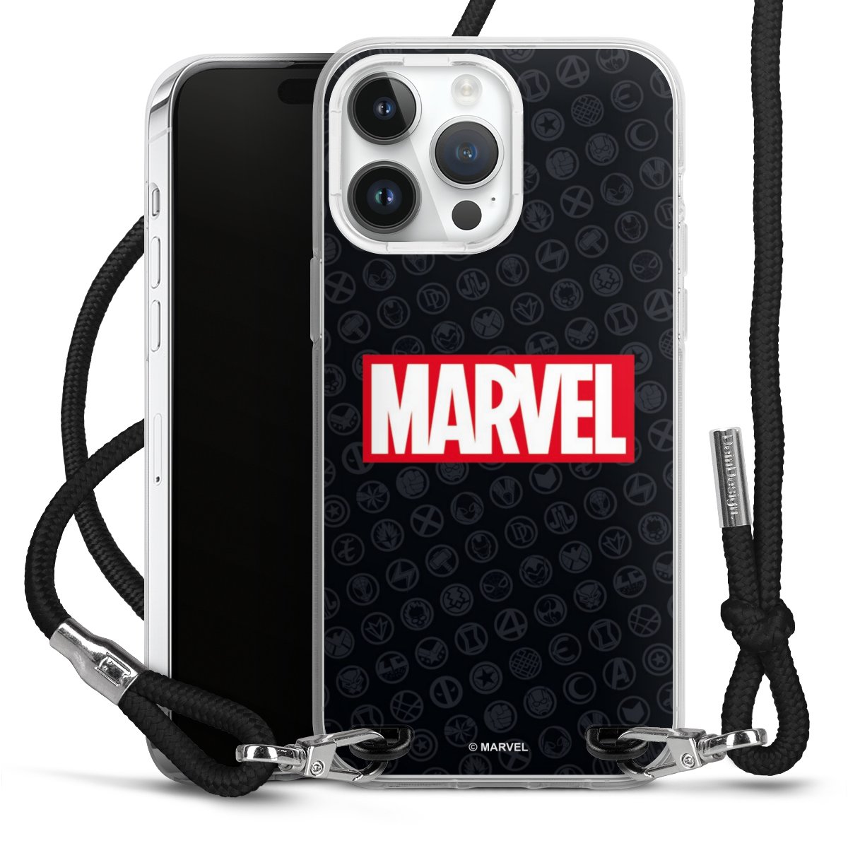 Marvel Logo Black Red 