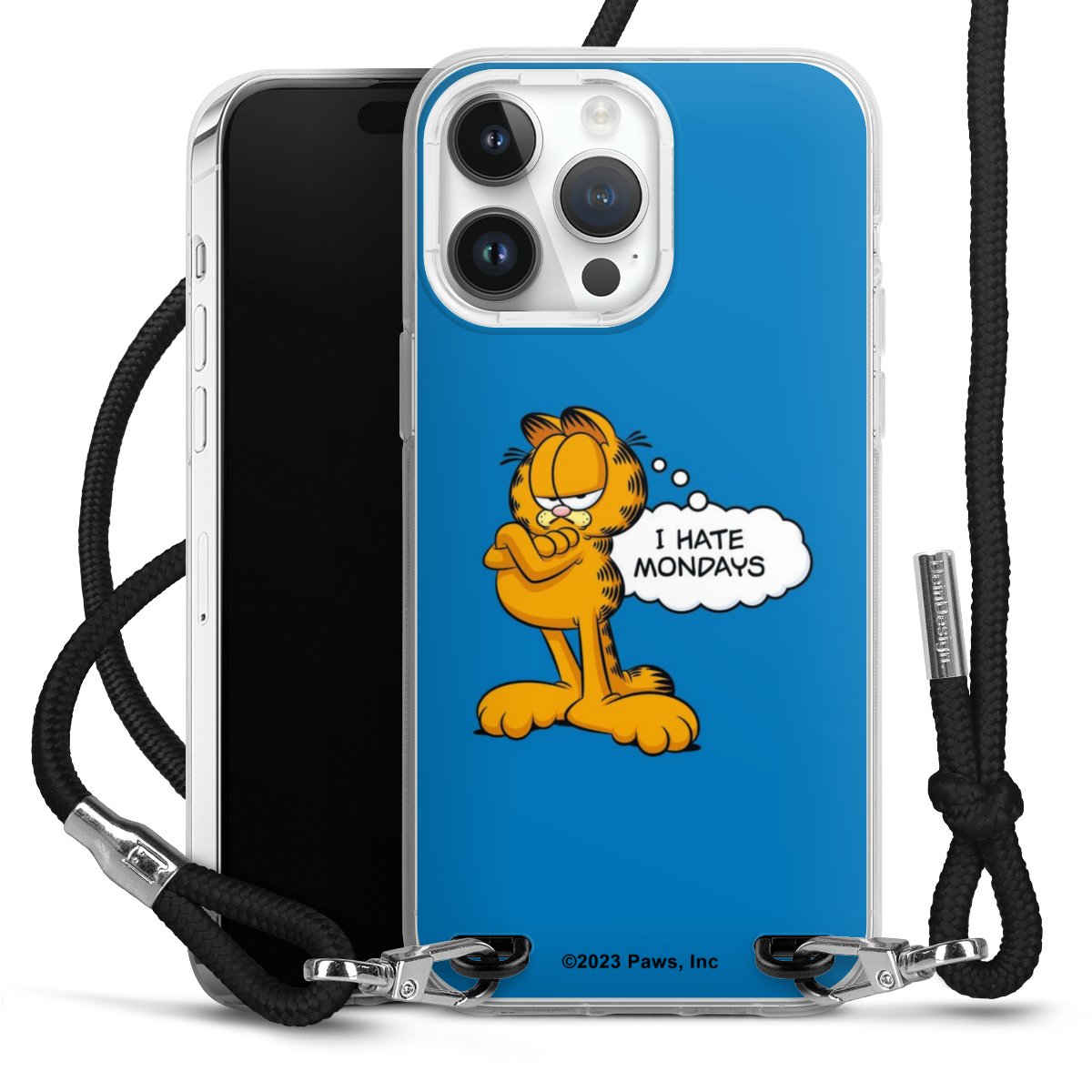 Garfield Je déteste les lundis Bleu