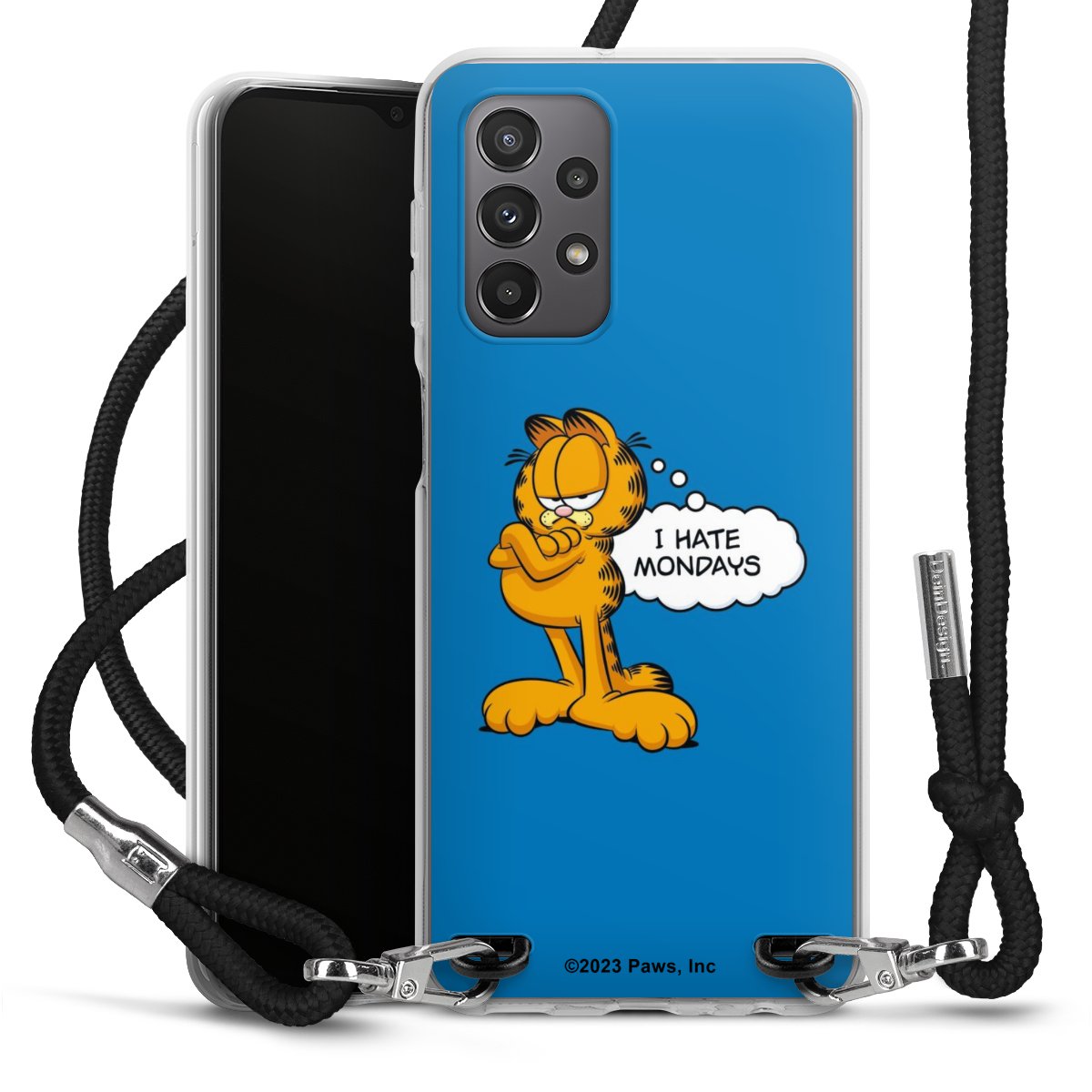Garfield Je déteste les lundis Bleu