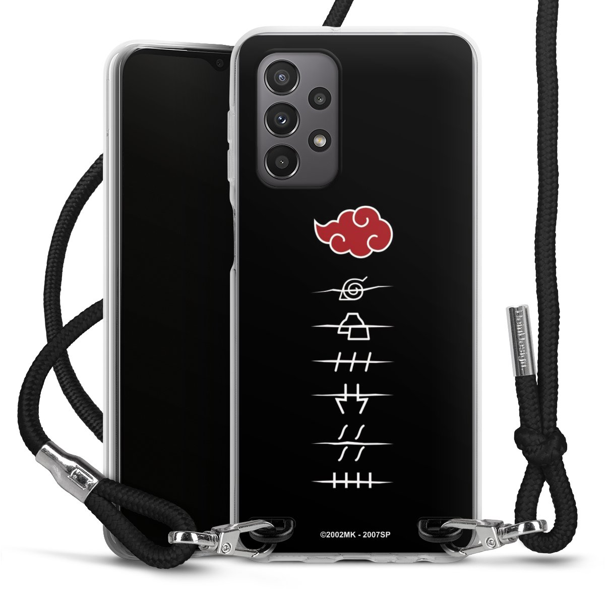 Symboles des membres de l'Akatsuki noirs
