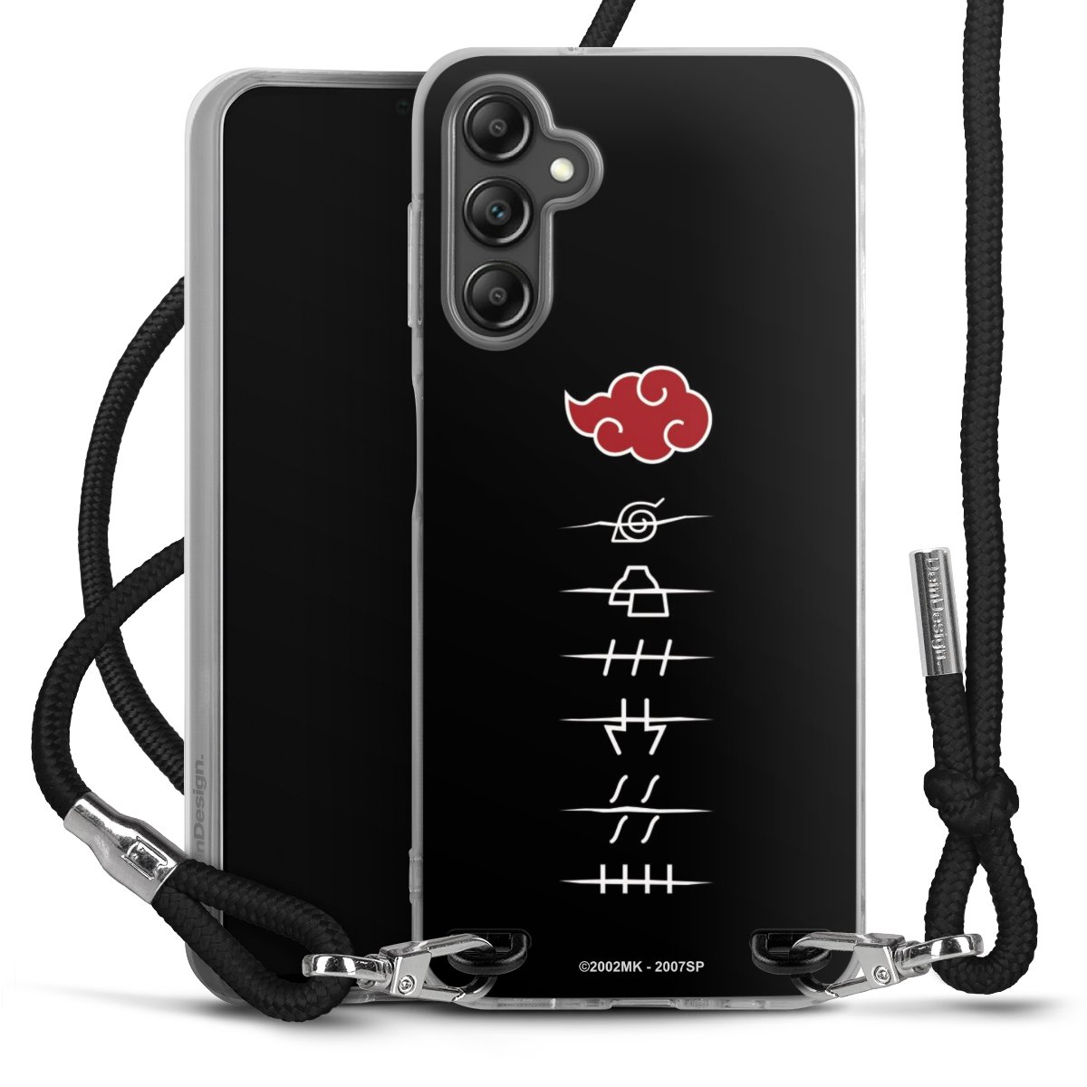 Symboles des membres de l'Akatsuki noirs