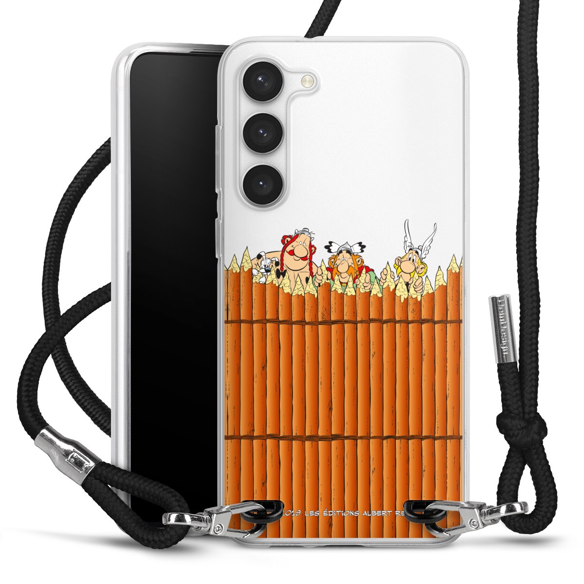 Gaulois Derrière Palissade Transparent