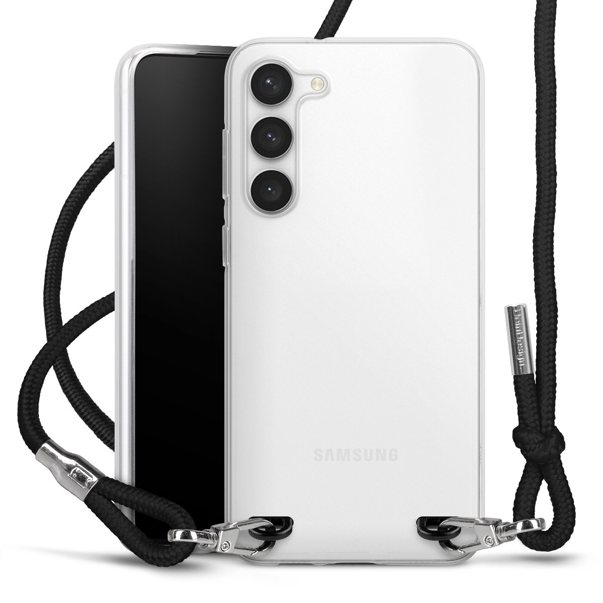 New Carry Case Transparent voor Samsung Galaxy S23+