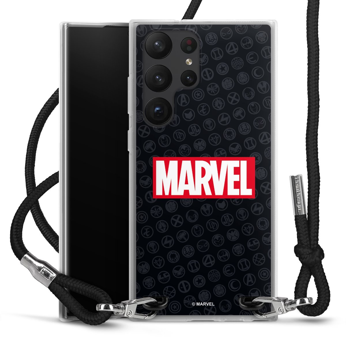 Marvel Logo Black Red 