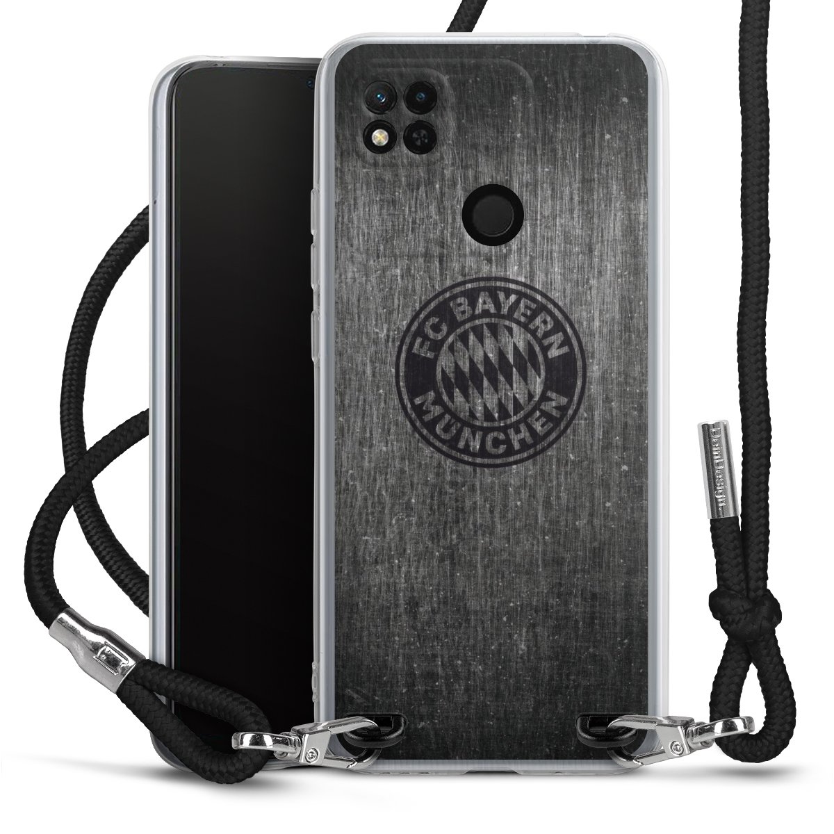 Metalllook FCB Logo einfarbig