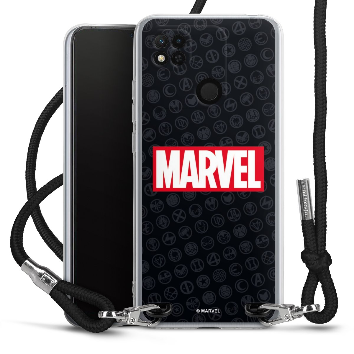 Marvel Logo Zwart Rood