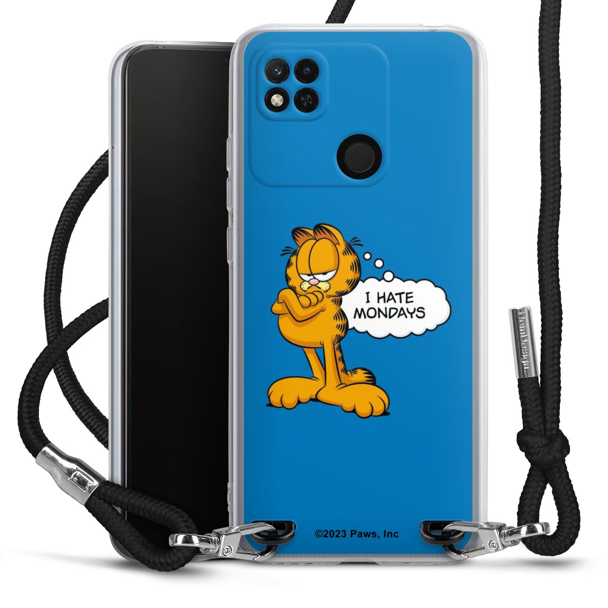 Garfield Je déteste les lundis Bleu