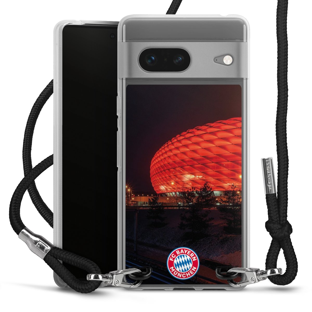 Allianz Arena bei Nacht FCB