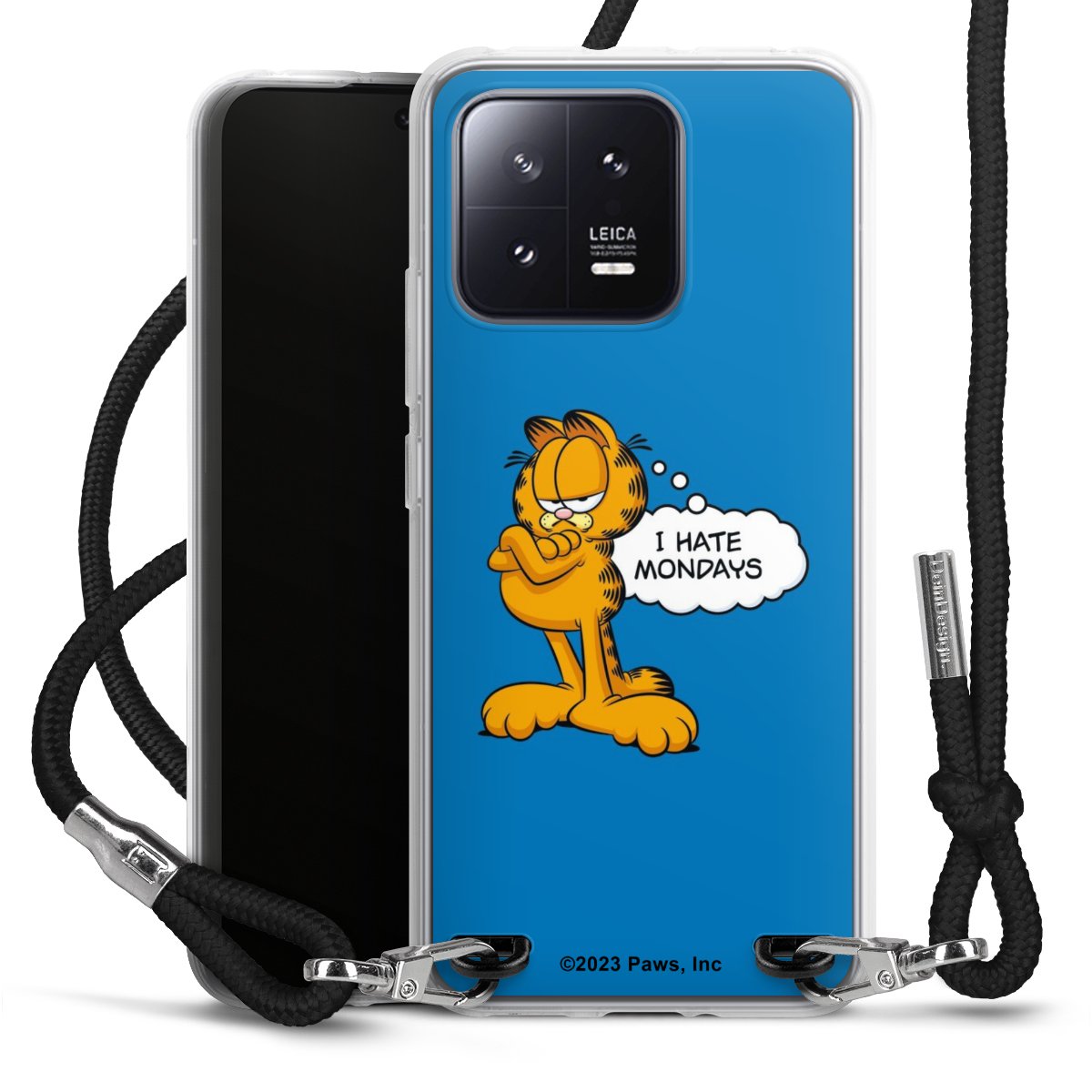 Garfield Je déteste les lundis Bleu