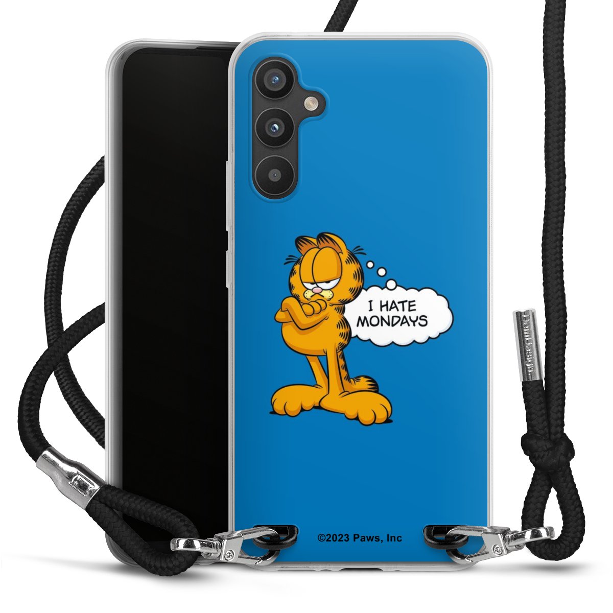 Garfield Ik haat maandagen blauw