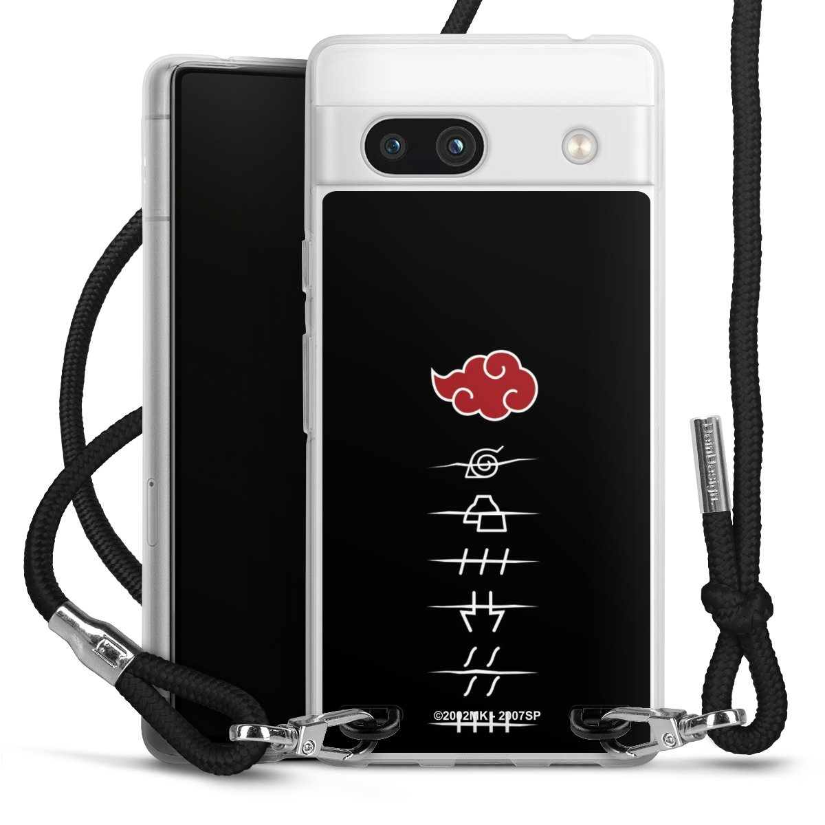 Symboles des membres de l'Akatsuki noirs