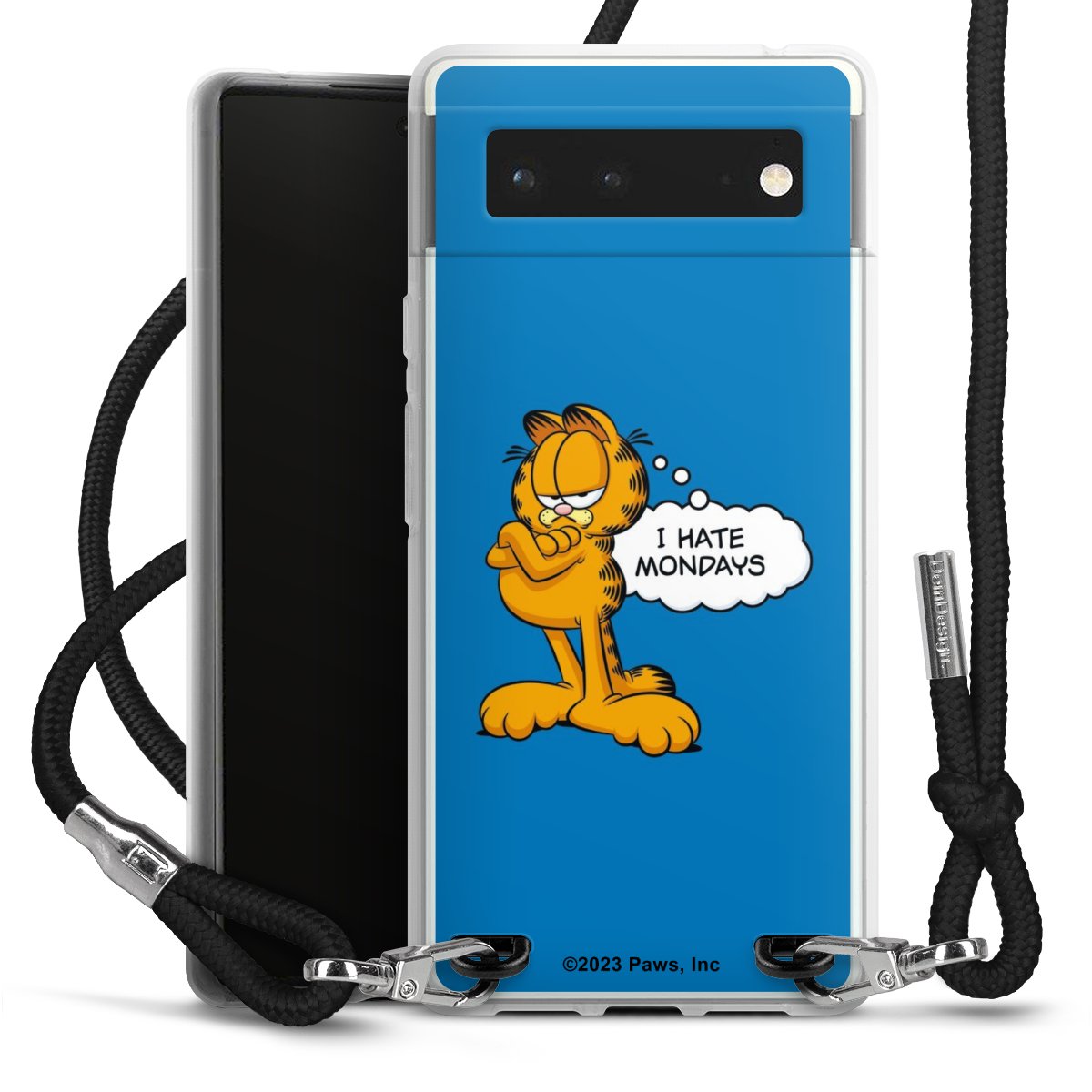 Garfield Je déteste les lundis Bleu